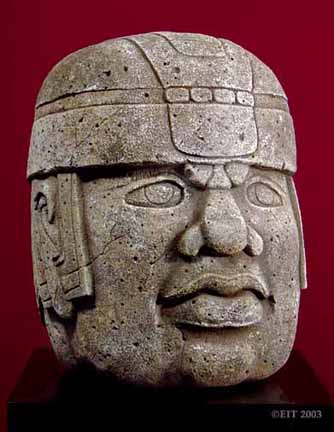 Accurate Model Of Original Olmec Giant Head 1, 